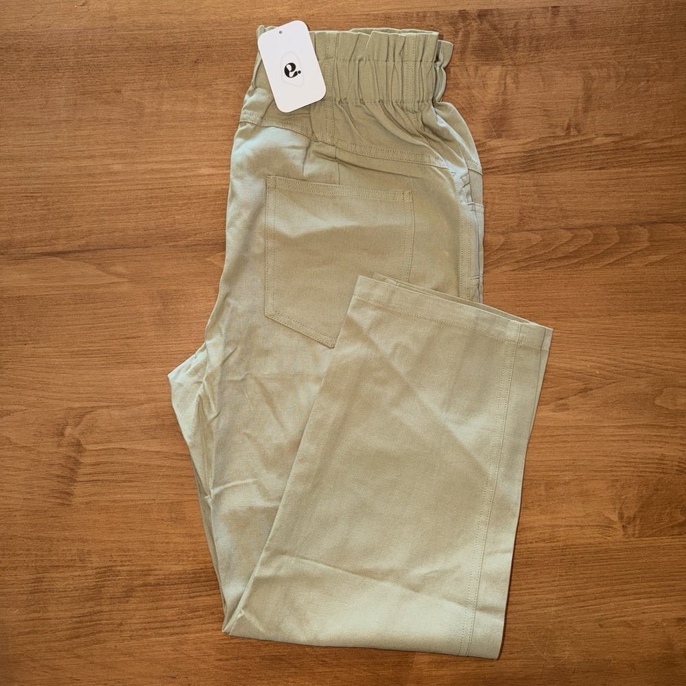 NEW‎ Elodie Women's Cargo Khaki Pants Size XL